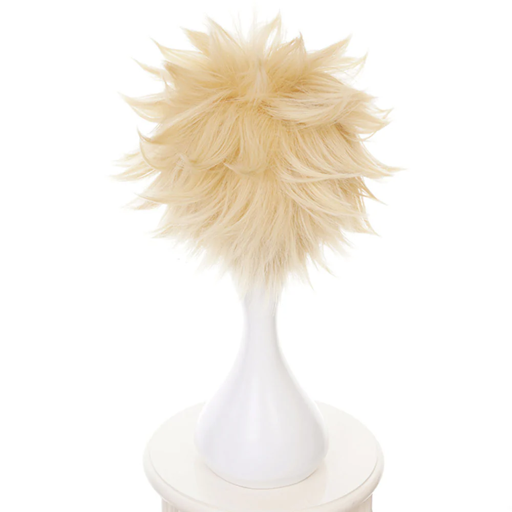 Anime My Hero Academia Bakugou Katsuki Cosplay Wig Heat Resistant Sythentic Hair - Image 4