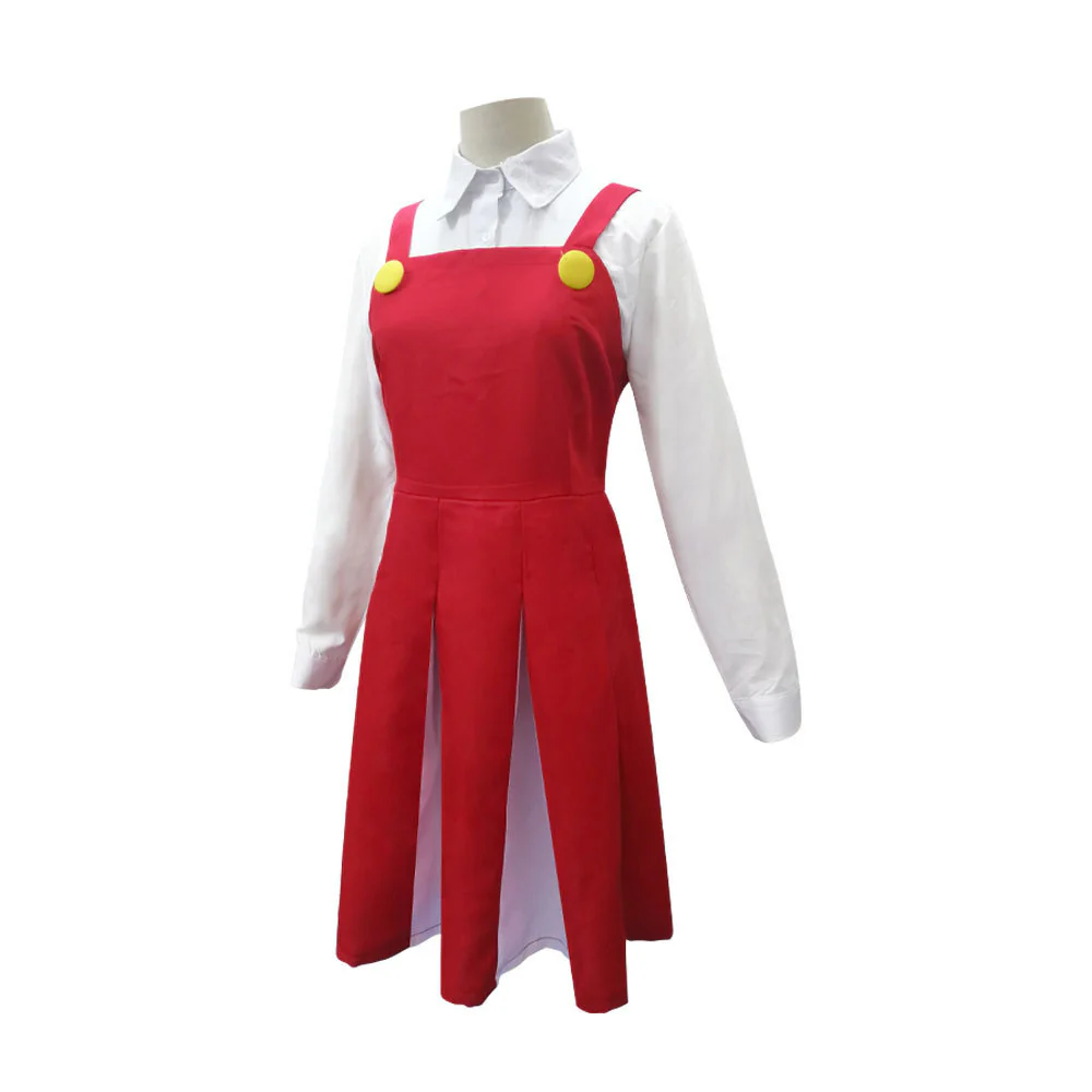Anime My Hero Academia Eri Cosplay Red Costume - Image 3