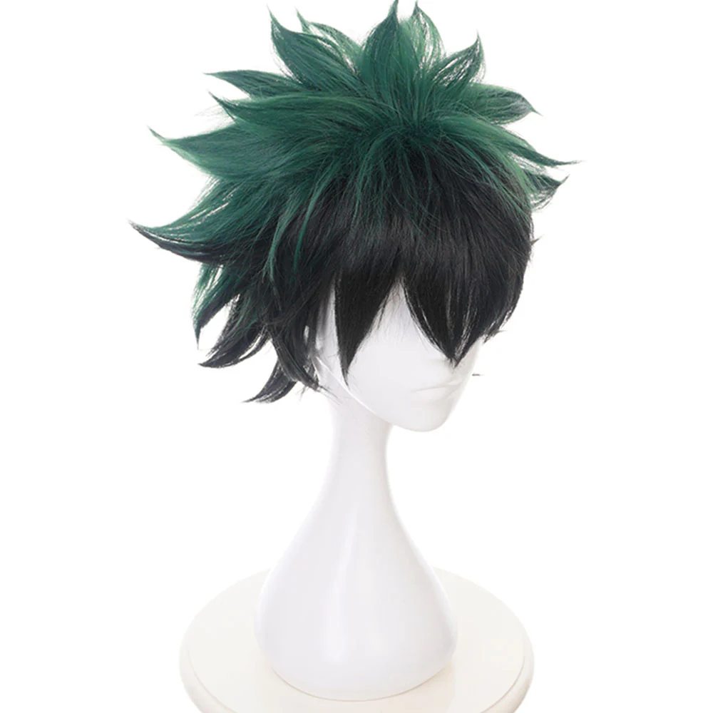 Anime My Hero Academia Midoriya Izuku Cosplay Wig Heat Resistant Sythentic Hair - Image 5
