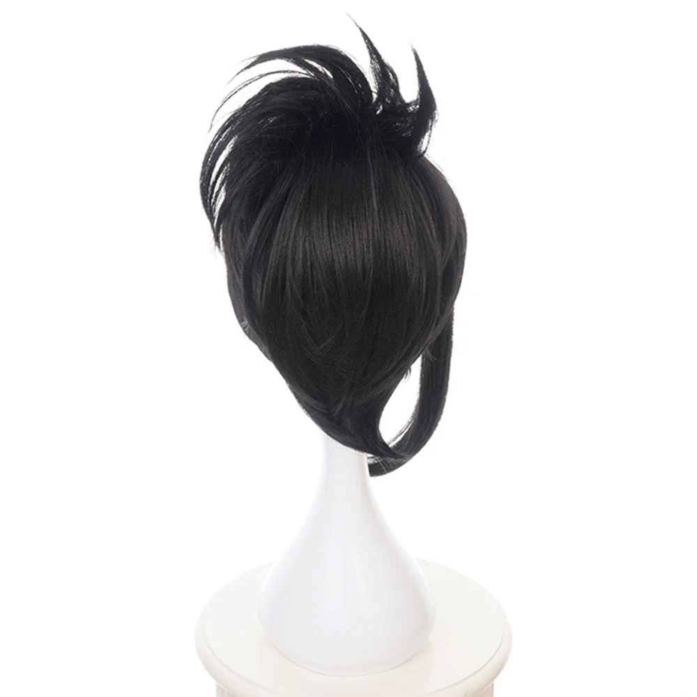 Anime My Hero Academia Yaoyorozu Momo Cosplay Wig Heat Resistant Sythentic Hair - Image 4