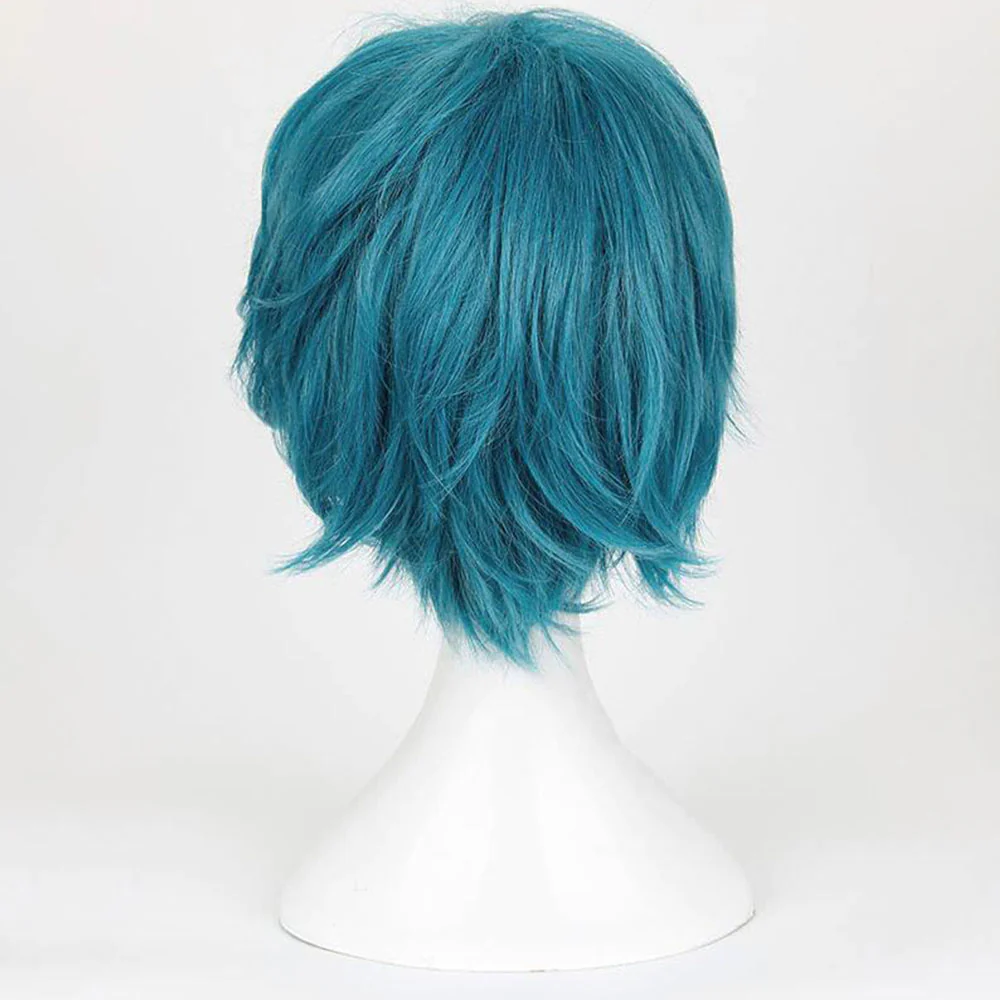 Anime Sailor Moon Sailor mercury Mizuno Ami Cosplay Wig Heat Resistant Sythentic Hair - Image 4