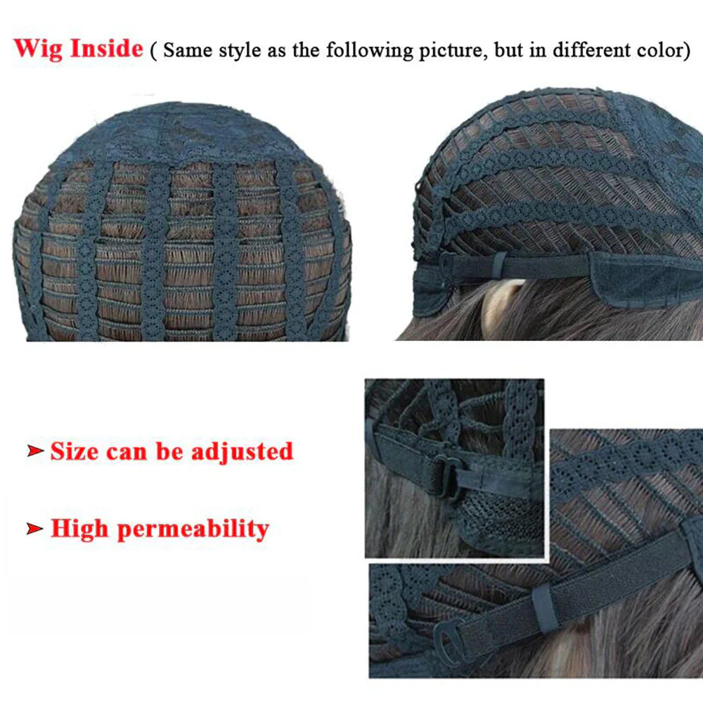 Anime Sailor Moon Sailor mercury Mizuno Ami Cosplay Wig Heat Resistant Sythentic Hair - Image 7