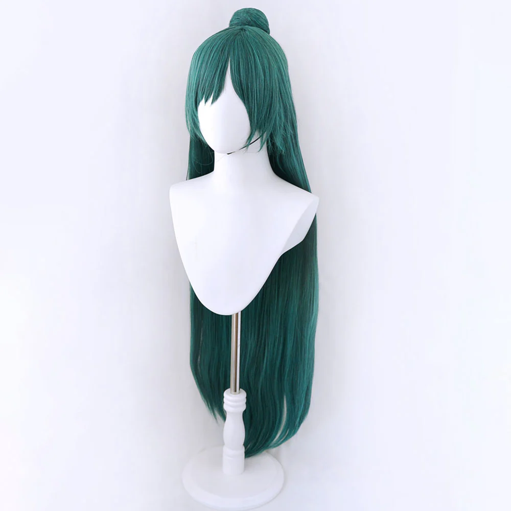 Anime Sailor Moon Sailor pluto Mingou setsuna Cosplay Wig Heat Resistant Sythentic Hair - Image 4