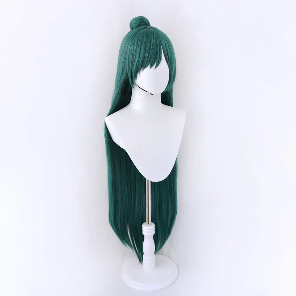 Anime Sailor Moon Sailor pluto Mingou setsuna Cosplay Wig Heat Resistant Sythentic Hair - Image 5
