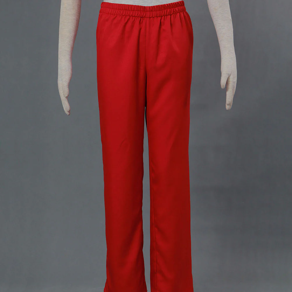 Dragon Ball Costume Chichi Married Pink Cosplay Suit with Accessories for Women and Kids - Image 7