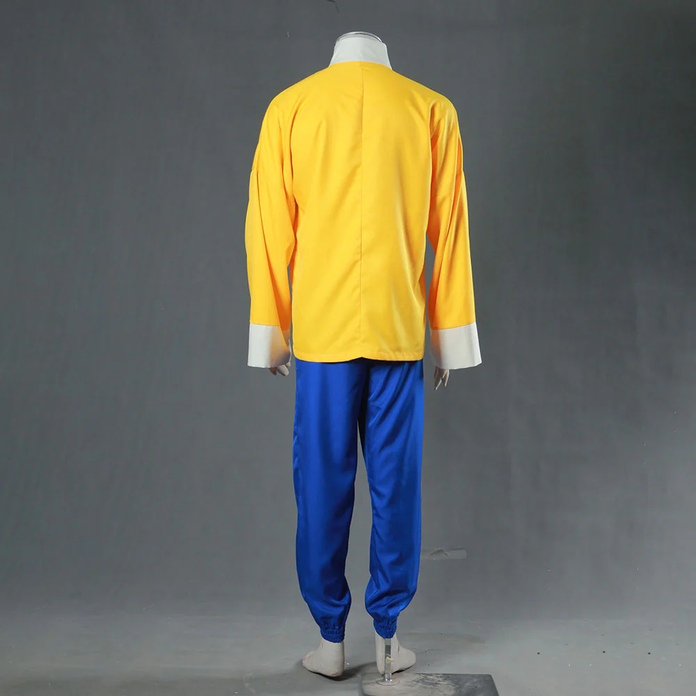 Dragon Ball Costume Master Roshi Yellow Cosplay Set for Men and Kids - Image 3