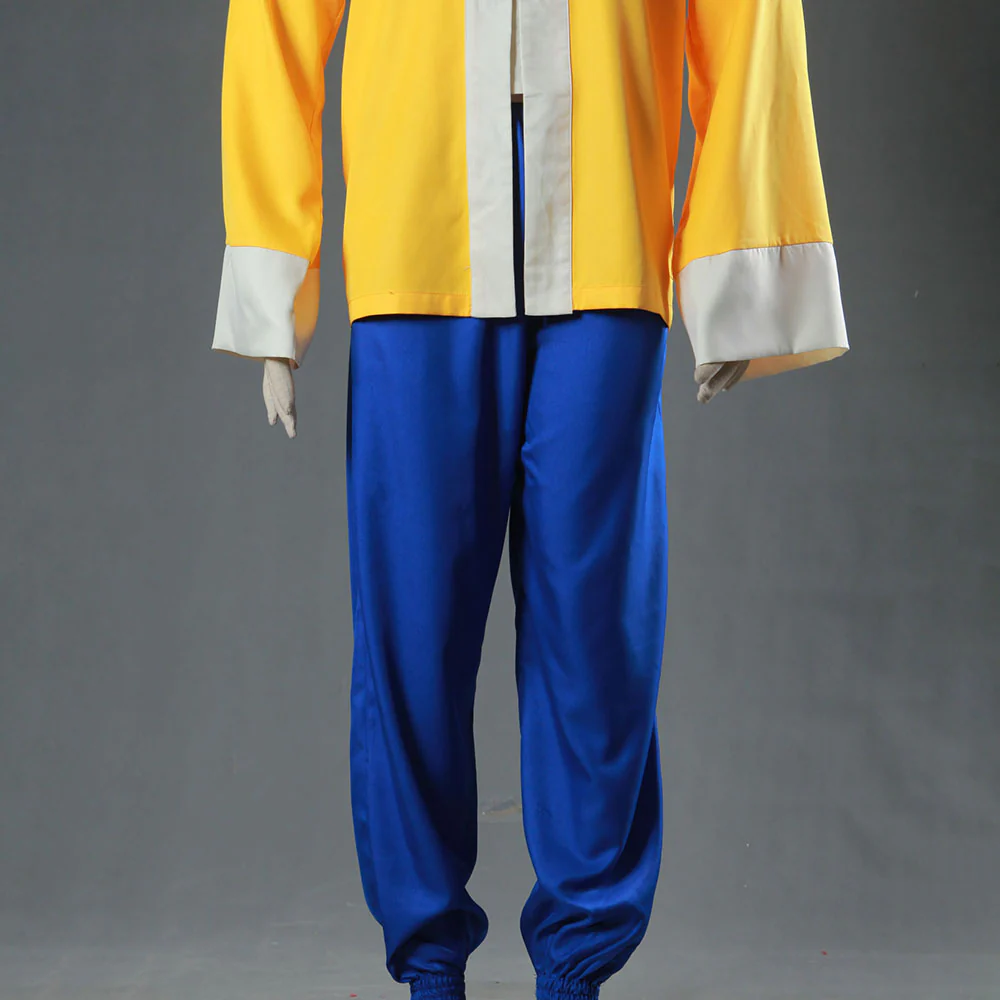 Dragon Ball Costume Master Roshi Yellow Cosplay Set for Men and Kids - Image 6