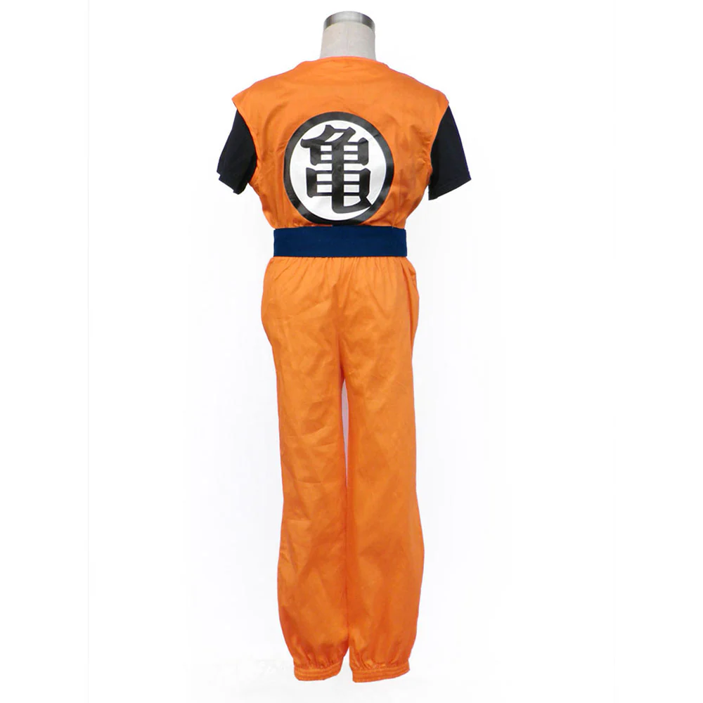 Dragon Ball Costume Son Goku Training Suit by Lord of Turtles Cosplay for Men and Kids - Image 3