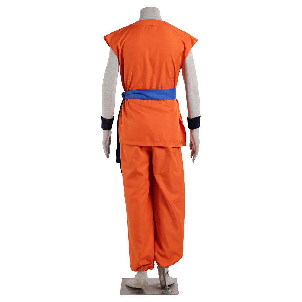 Dragon Ball Costume Son Goku Training Suit Cosplay for Men and Kids - Image 4