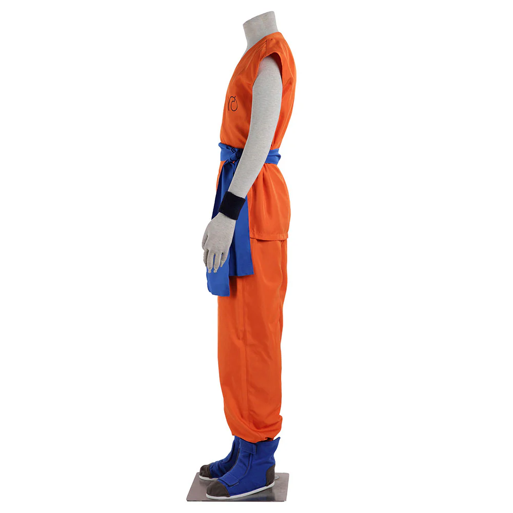 Dragon Ball Costume Son Goku Training Suit Cosplay for Men and Kids - Image 5