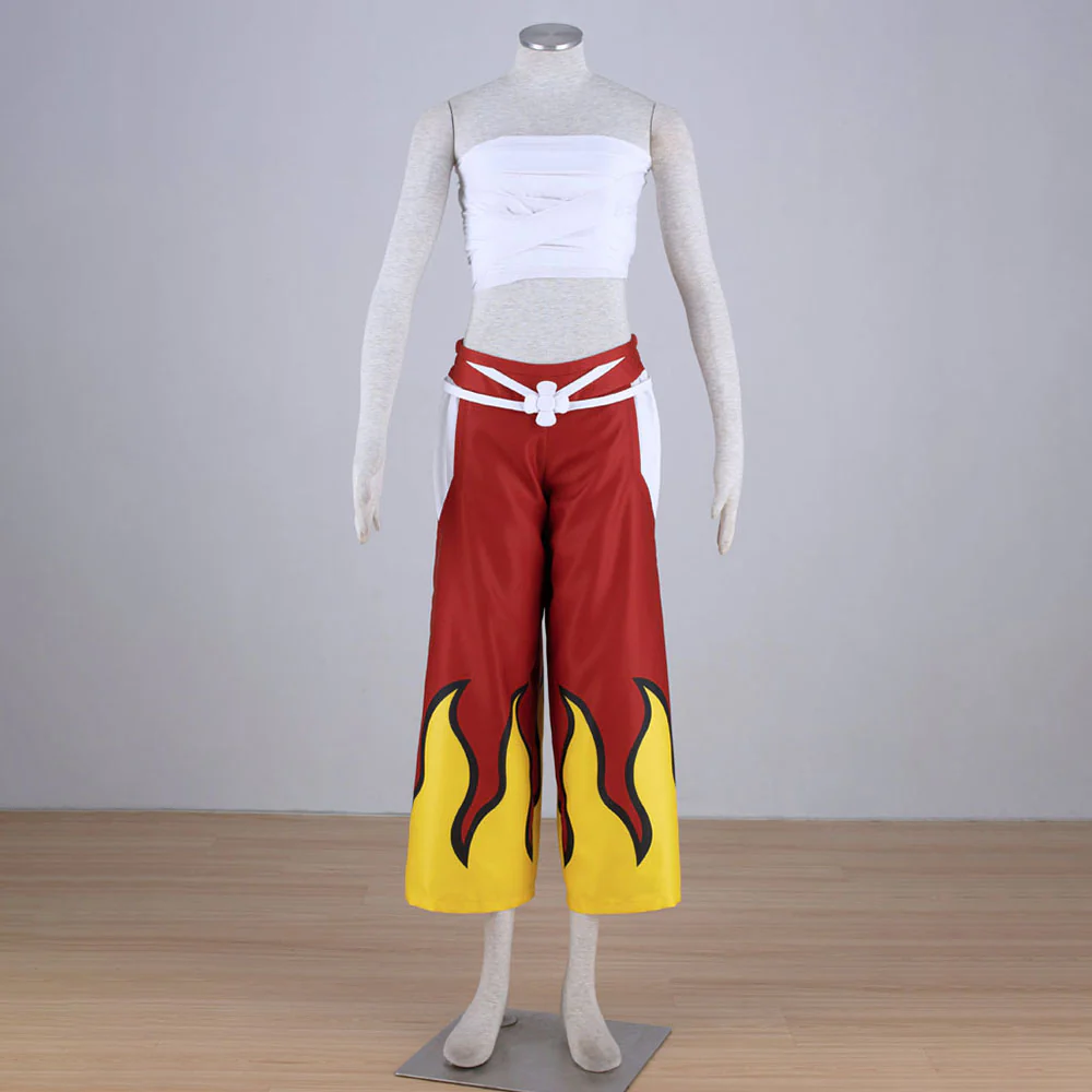 Fairy Tail Costume Erza Scarlet Crimson Mage Cosplay Full Outfit for Women and Kids - Image 3
