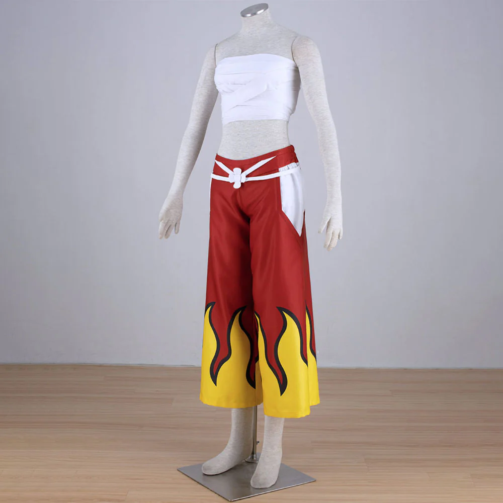 Fairy Tail Costume Erza Scarlet Crimson Mage Cosplay Full Outfit for Women and Kids - Image 4