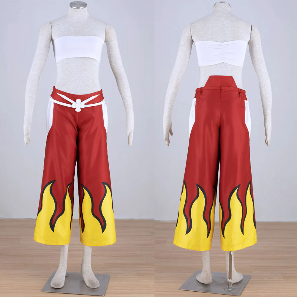 Fairy Tail Costume Erza Scarlet Crimson Mage Cosplay Full Outfit for Women and Kids - Image 7