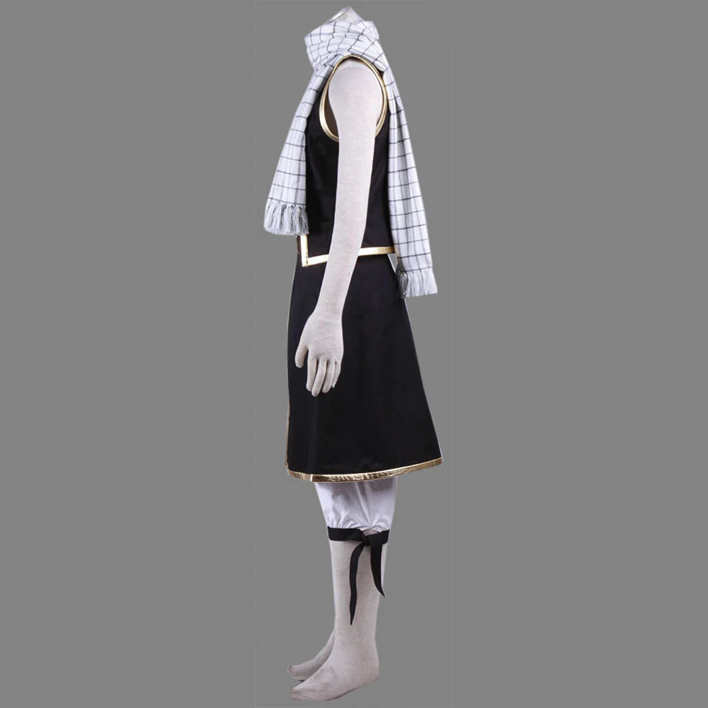 Fairy Tail Costume Final Season Etherious Natsu Dragneel Cosplay Set for Men and Kids - Image 5