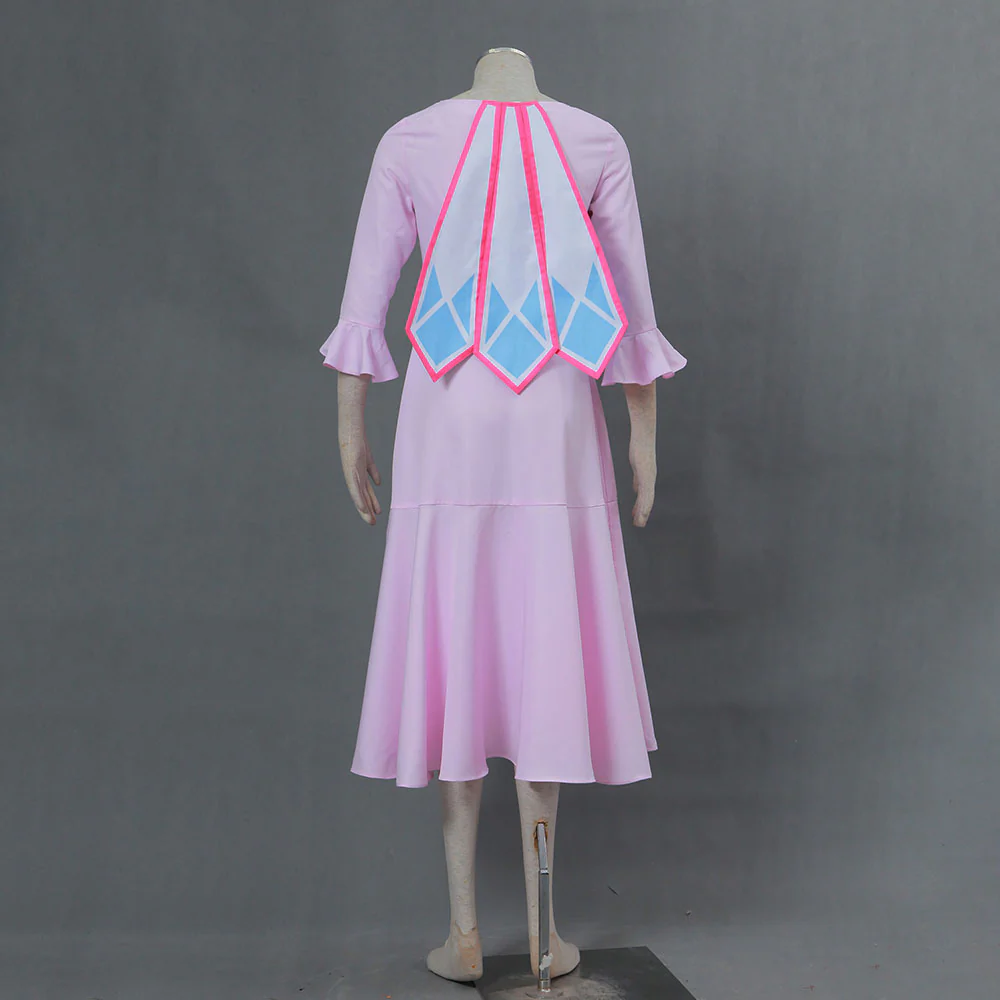 Fairy Tail Costume Mavis Vermilion Luxury Uniform Cosplay Dress with Accessories for Women and Kids - Image 5