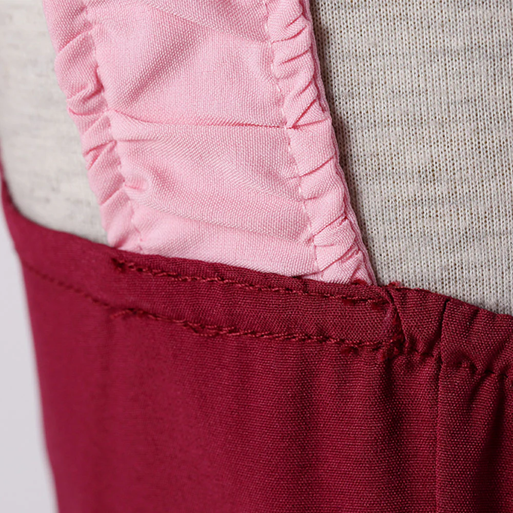 Fairy Tail Costume Mirajane Strauss Cosplay Red Dress with Bracelet for Women and Kids - Image 7