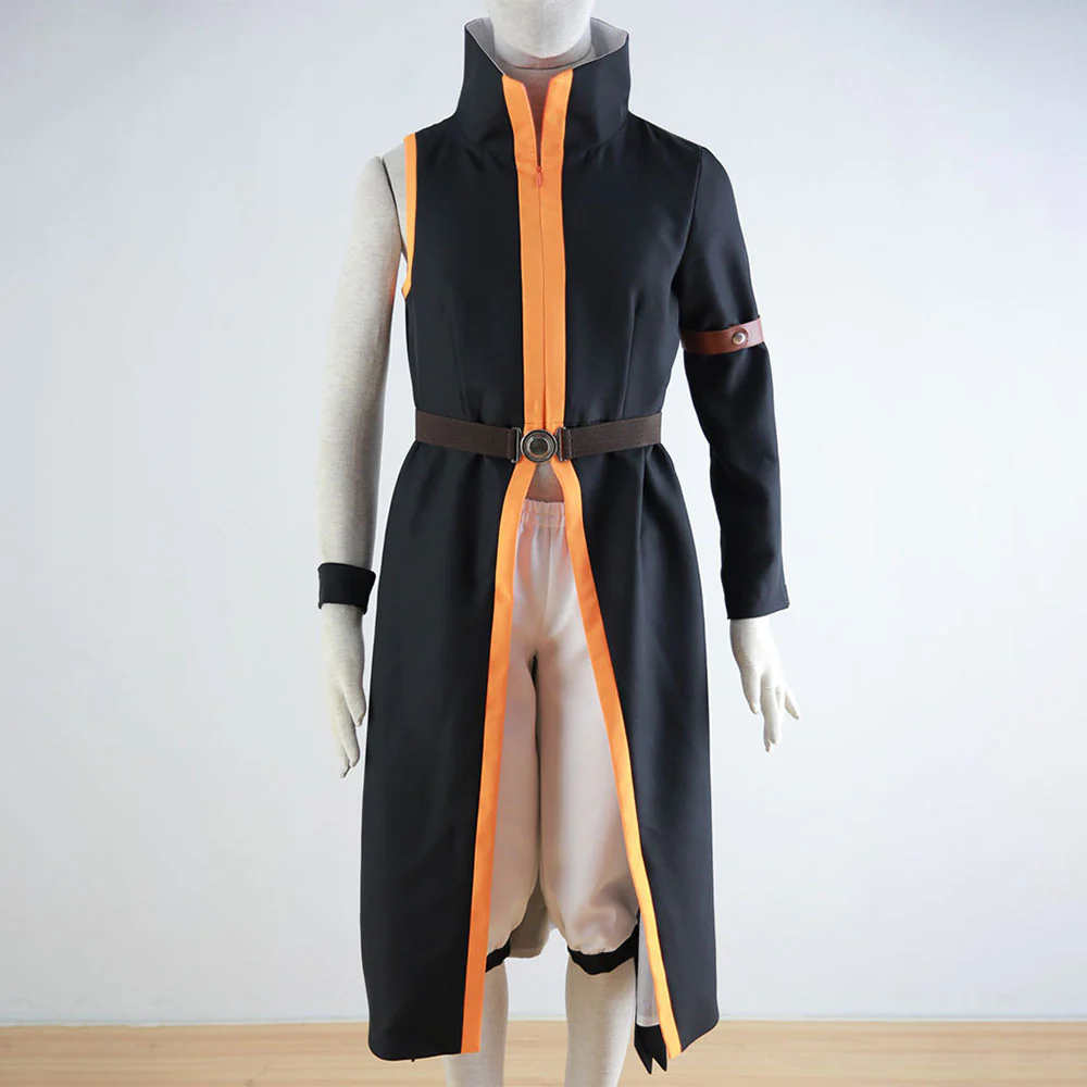 Fairy Tail Costume Natsu Dragneel Cosplay Set with Scarf for Men and Kids - Image 6