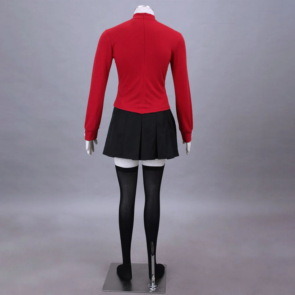 Fate / Stay Night Costume Rin Tohsaka Cosplay Set with Accessories for Women and Kids - Image 3