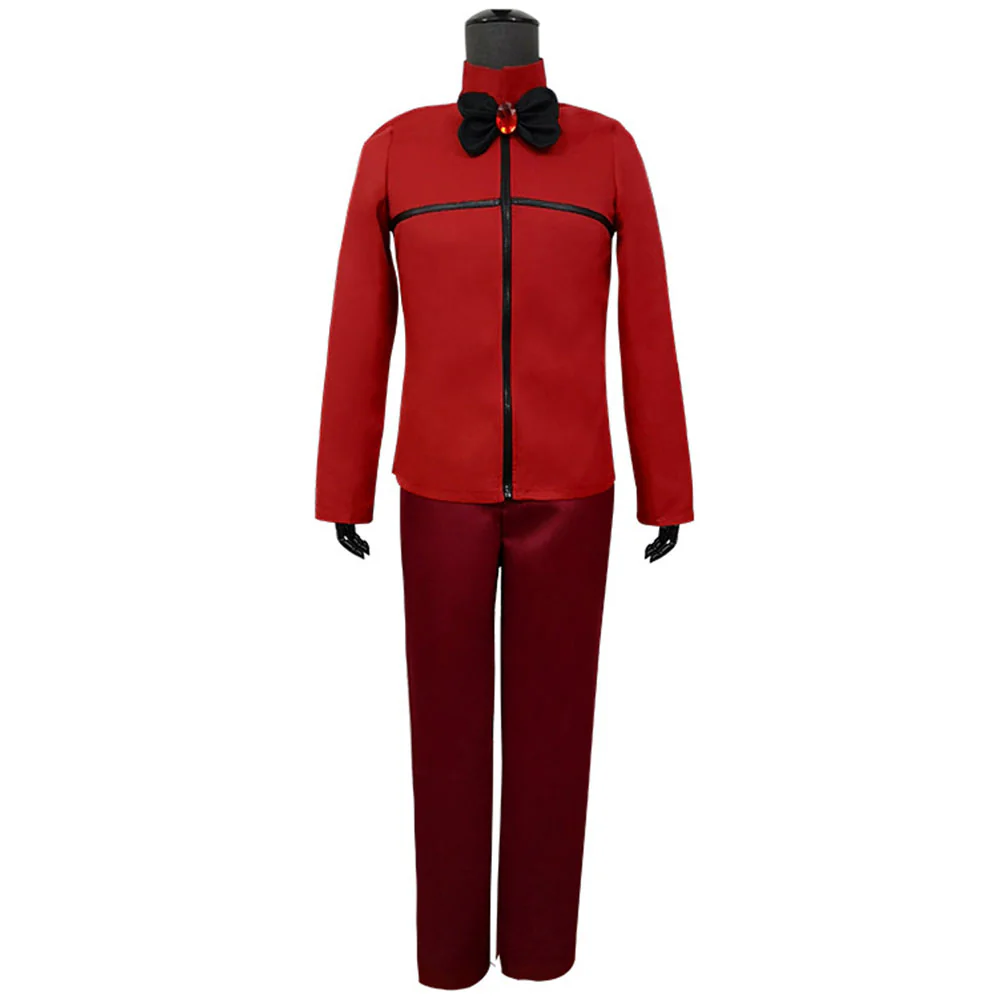 For Men Hazbin Hotel Costume Alastor Cosplay full Outfits Radio Demon Costume - Image 5