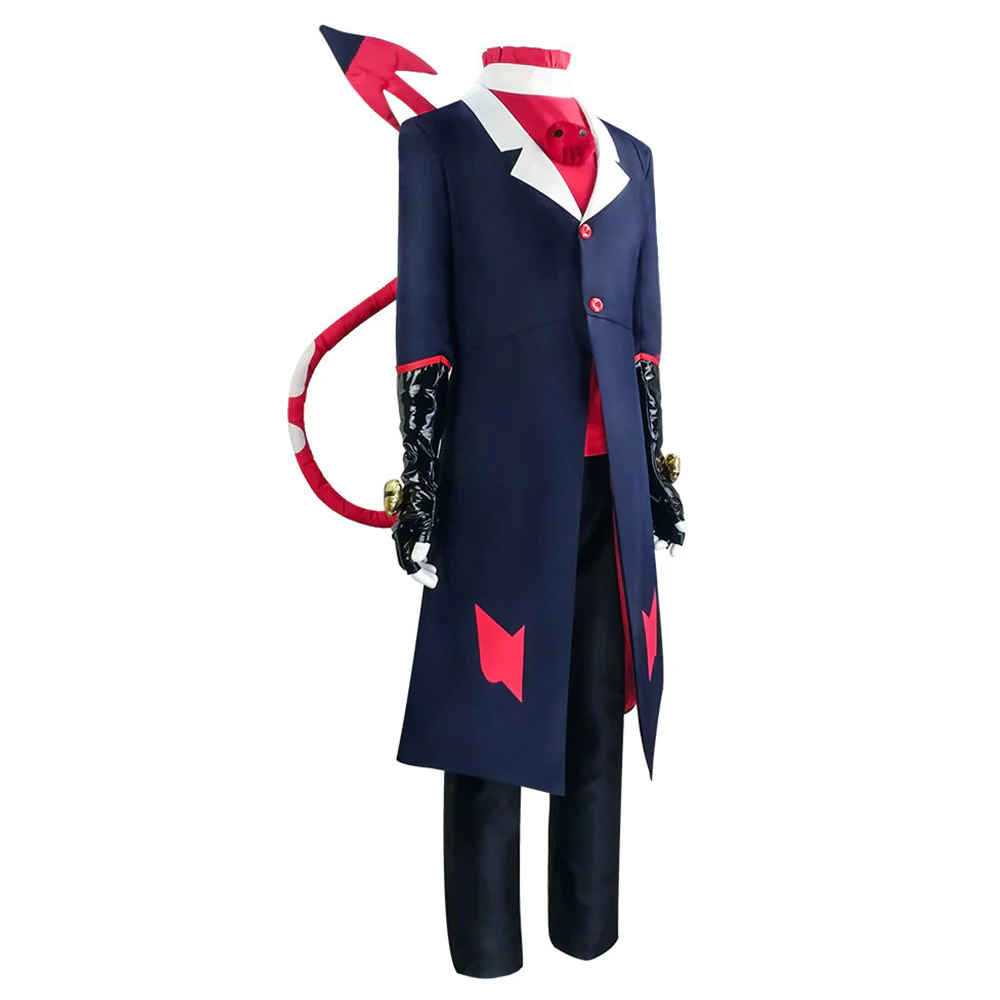 For Men Hazbin Hotel Costume Helluva Blitzo Cosplay Uniform Outfit Full Set - Image 3
