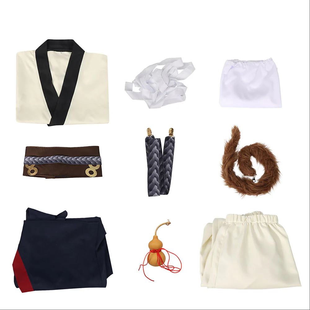 Game Black Myth : Wukong Cosplay Sun Wukong Costume Outfits Set - Image 3