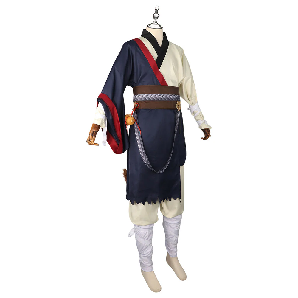 Game Black Myth : Wukong Cosplay Sun Wukong Costume Outfits Set - Image 5