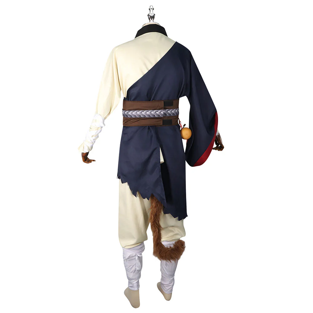 Game Black Myth : Wukong Cosplay Sun Wukong Costume Outfits Set - Image 6