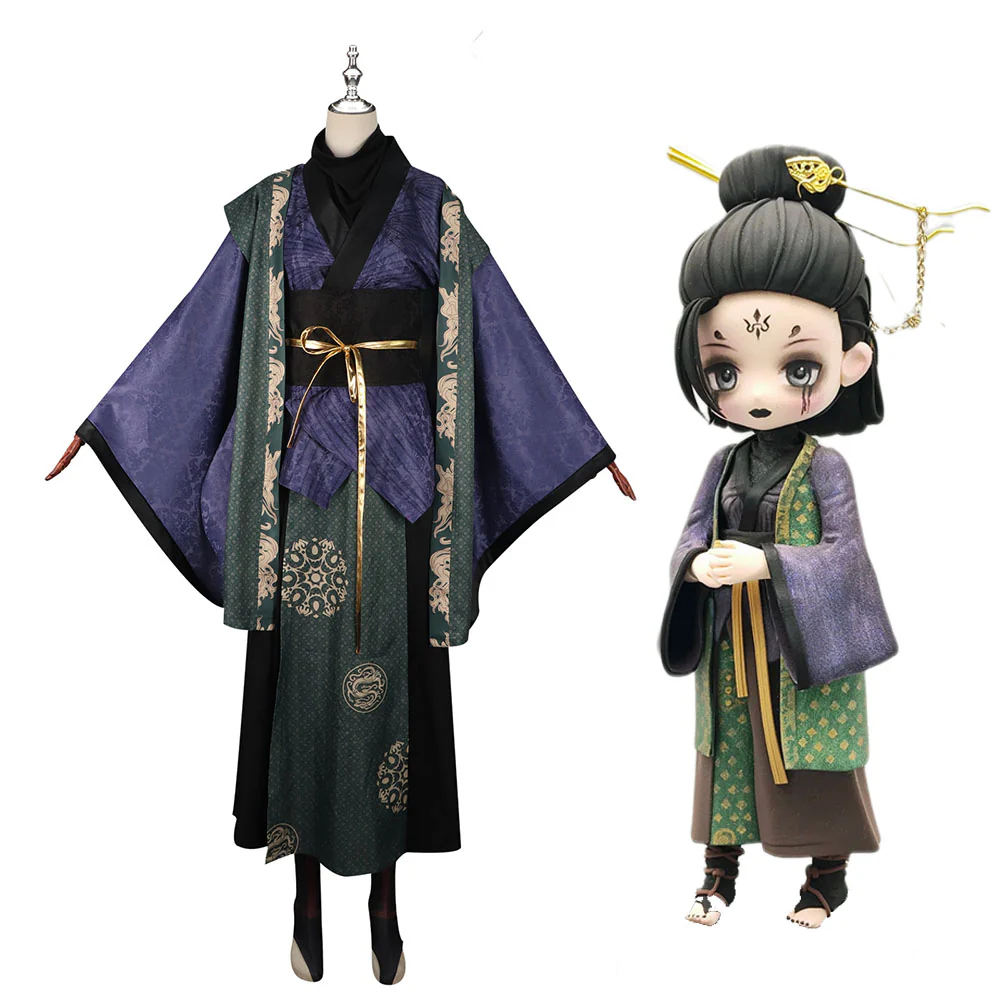 Game Black Myth : Wukong Puppet Spider Spirit The Fourth Sister Costume Set Cosplay - Image 4