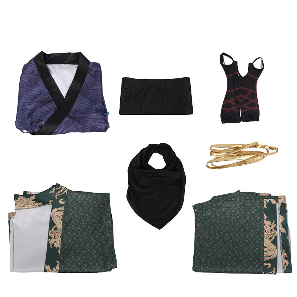 Game Black Myth : Wukong Puppet Spider Spirit The Fourth Sister Costume Set Cosplay - Image 5