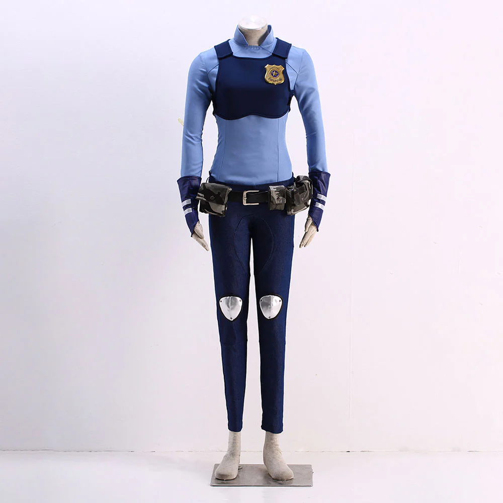 Kids and Women Zootopia Costume The Rabbit Judy Hopps Cosplay with Accessories - Image 6