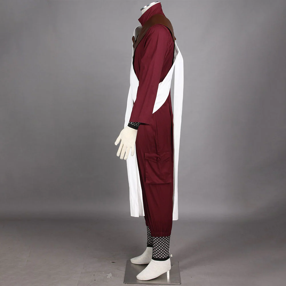 Naruto Costume Gaara Save Sasuke Cosplay full Outfit for Men and Kids - Image 5