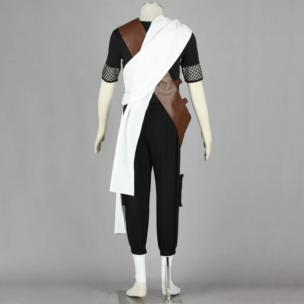 Naruto Costume Gaara Taking Chunin Exam Cosplay full Outfit for Men and Kids - Image 4