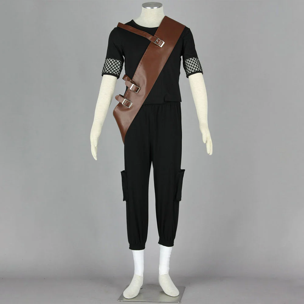 Naruto Costume Gaara Taking Chunin Exam Cosplay full Outfit for Men and Kids - Image 6