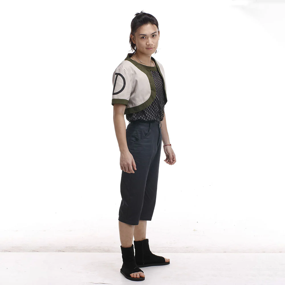 Naruto Costume Nara Shikamaru Cosplay full Outfit for Men and Kids - Image 3
