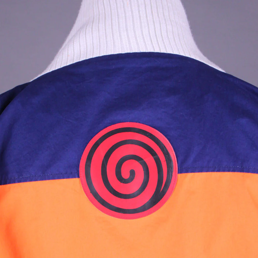 Naruto Costume Naruto Childhood Orange Cosplay full Outfit for Men and Kids - Image 7