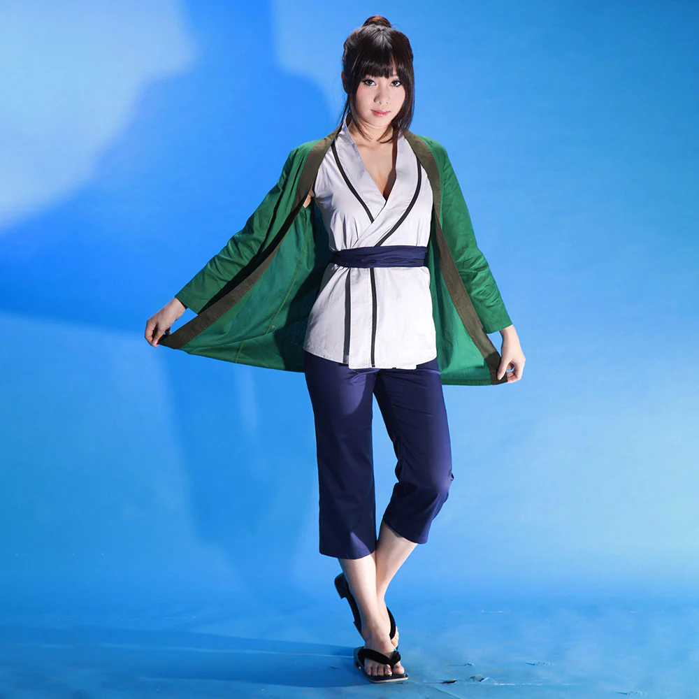 Naruto Costume Tsunade 5th Hokage Cosplay full Outfit for Women and Kids - Image 4