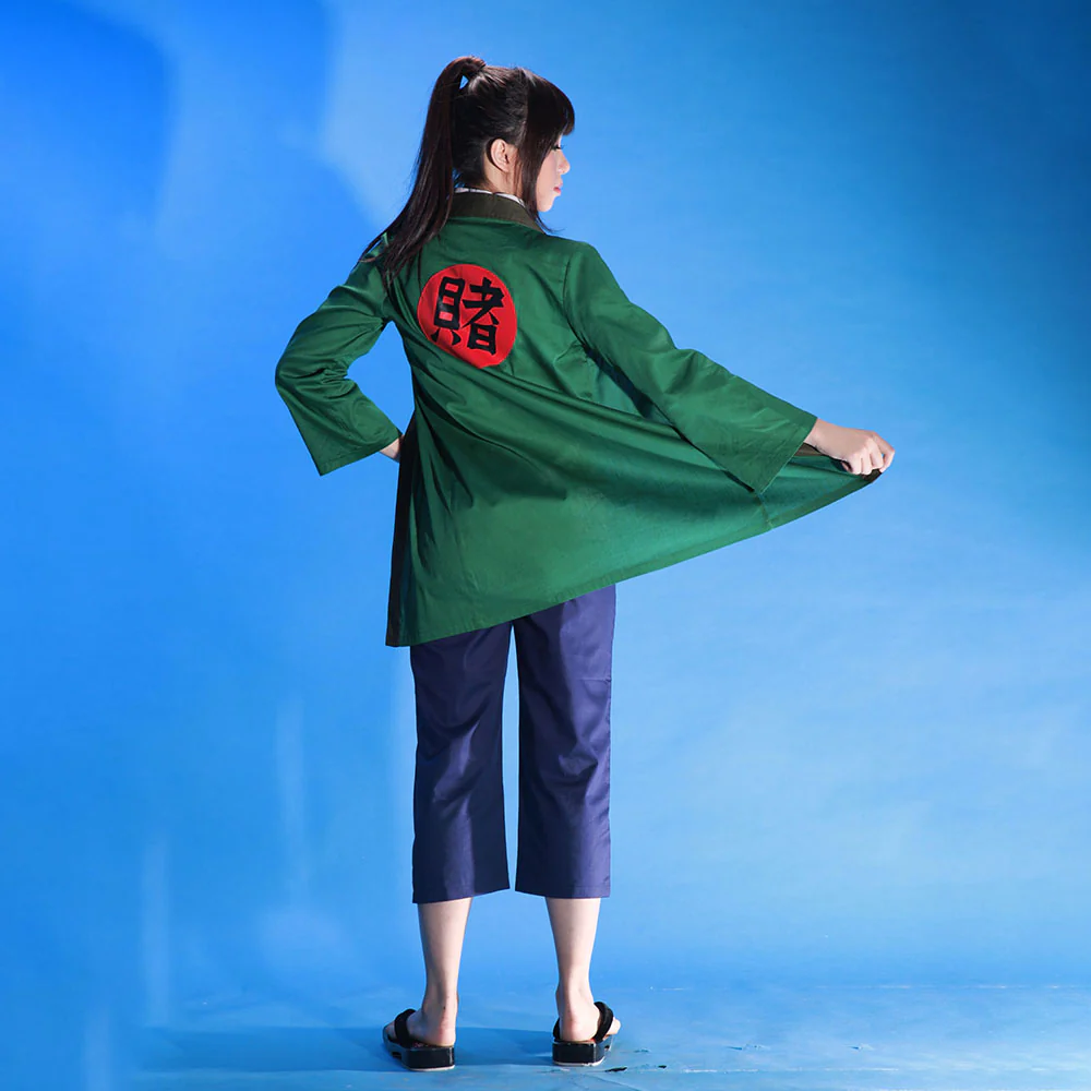 Naruto Costume Tsunade 5th Hokage Cosplay full Outfit with Hokage Hat for Women and Kids - Image 4