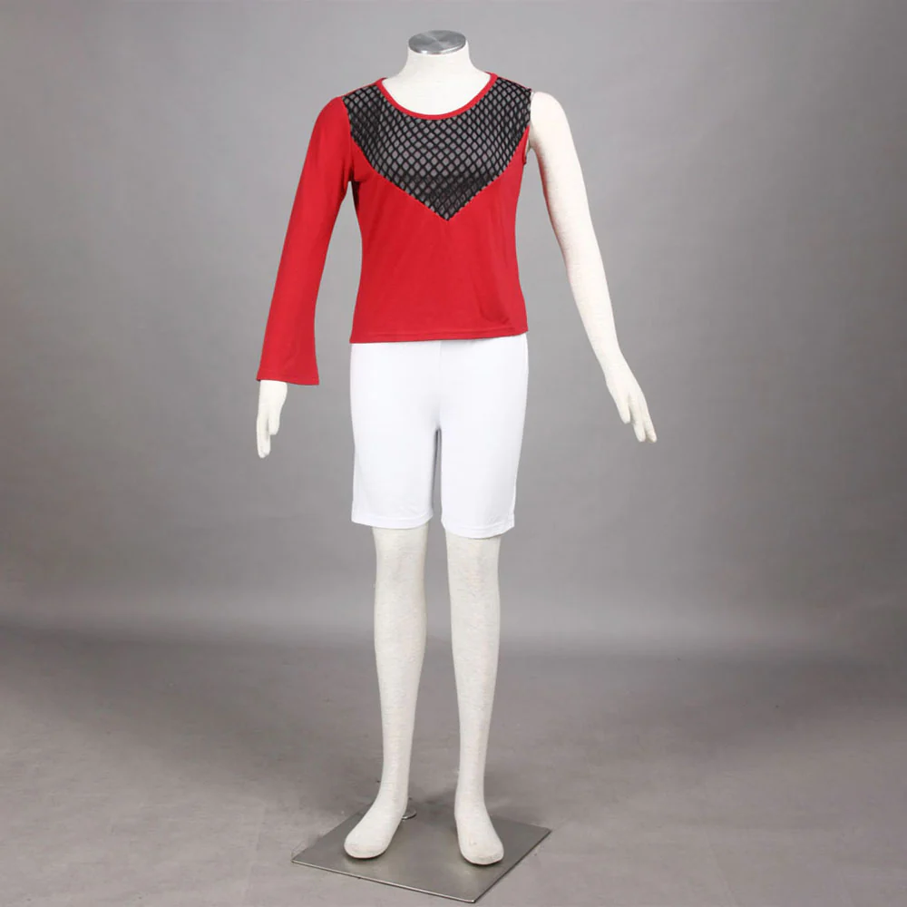 Naruto Costume Yuuhi Kurenai Cosplay full Outfit for Women and Kids - Image 4