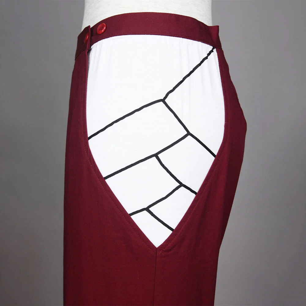 Naruto Shippuden Costume Tenten Cosplay full Outfit for Women and Kids - Image 12