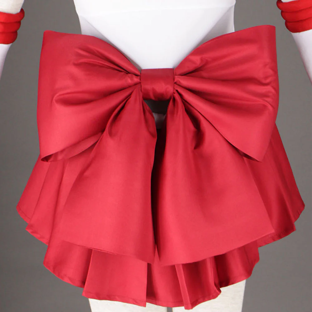 Women and Kids Sailor Moon Costume Sailor Mars Heino Rei Cosplay with Accessories - Image 5