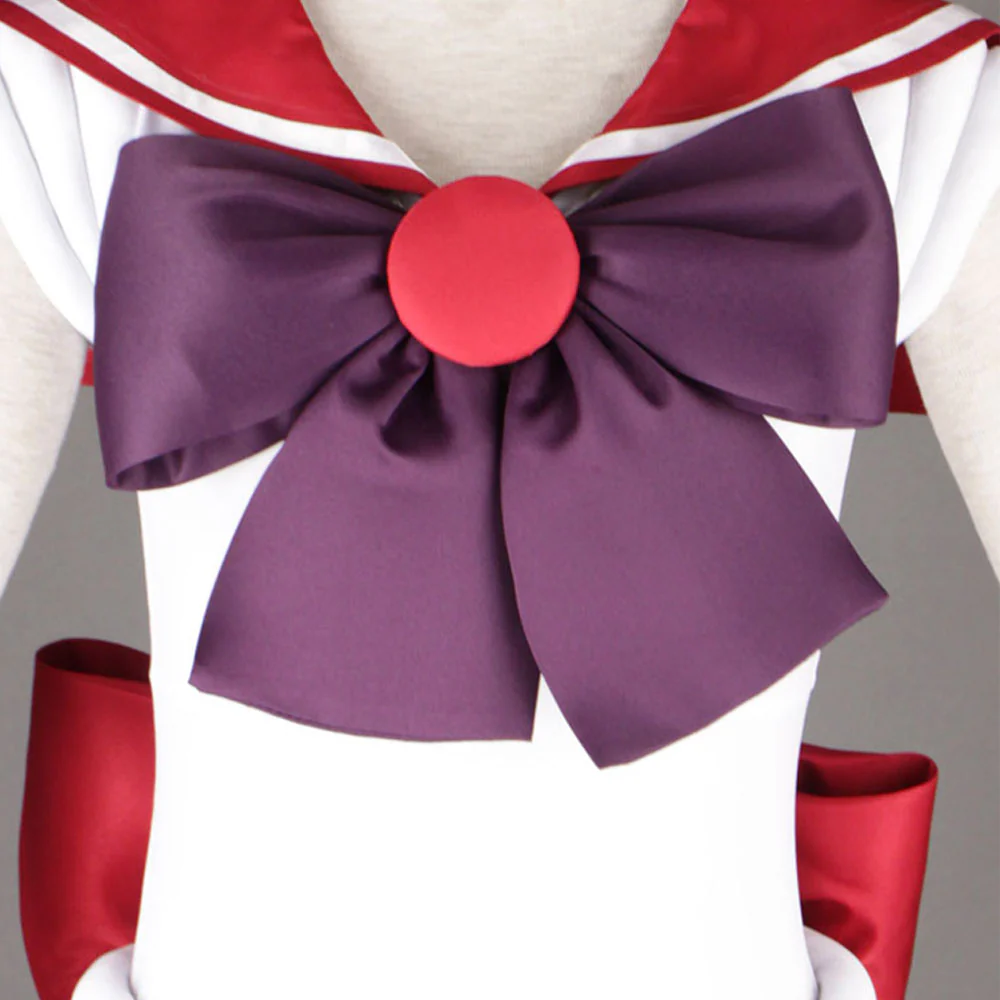 Women and Kids Sailor Moon Costume Sailor Mars Heino Rei Cosplay with Accessories - Image 8