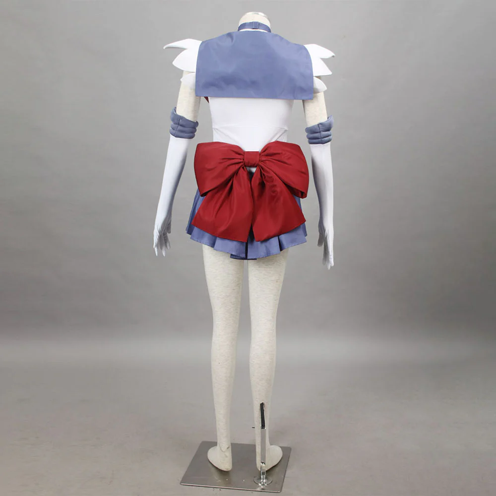 Women and Kids Sailor Moon Costume Sailor Saturn Tomoyo Hotaru Cosplay with Accessories - Image 4