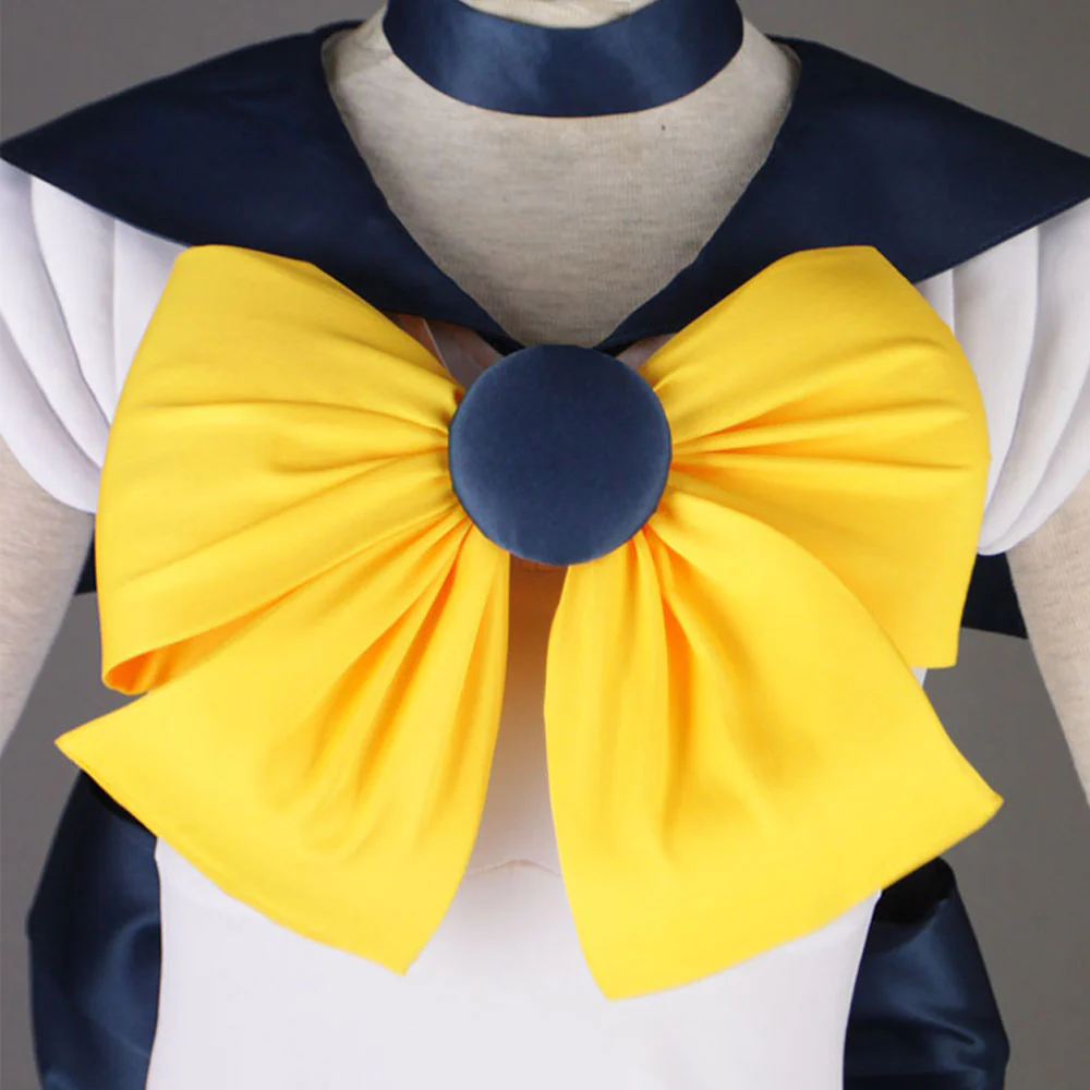 Women and Kids Sailor Moon Costume Sailor Uranus Tenou Haruka Cosplay with Accessories - Image 5