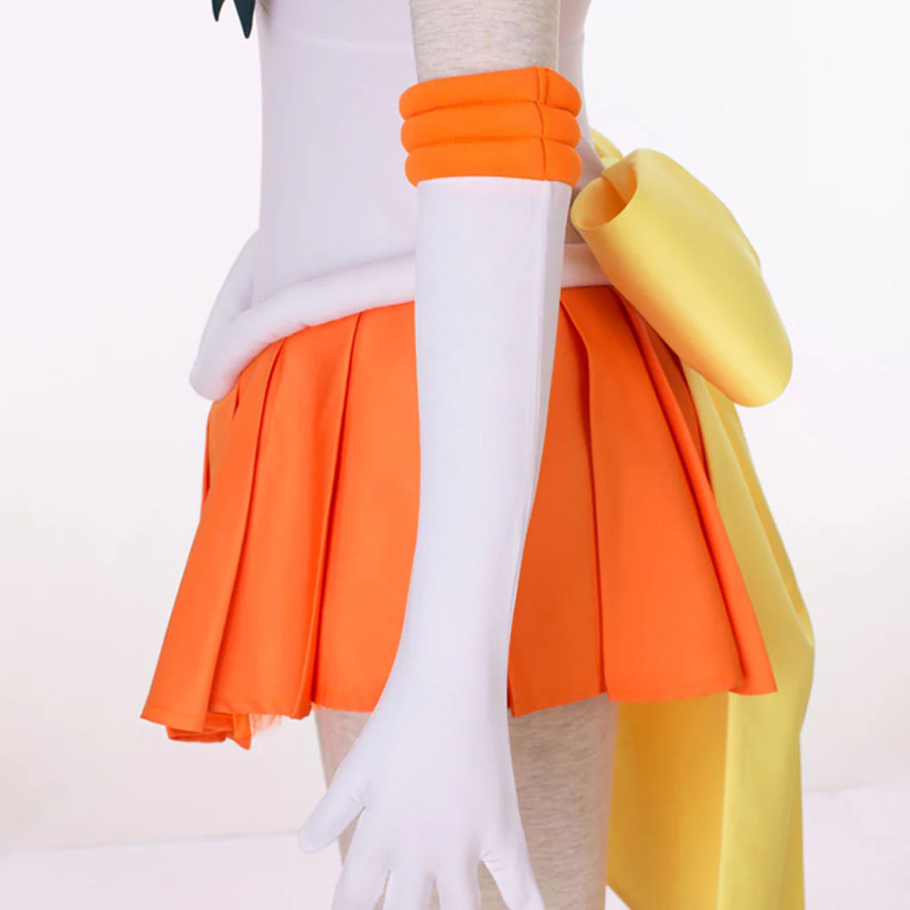 Women and Kids Sailor Moon Super S Costume Sailor Venus Aino Minago Cosplay with Accessories - Image 8