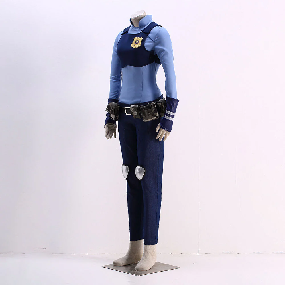 Women and Kids Zootopia Costume The Rabbit Judy Hopps Cosplay with Accessories - Image 3