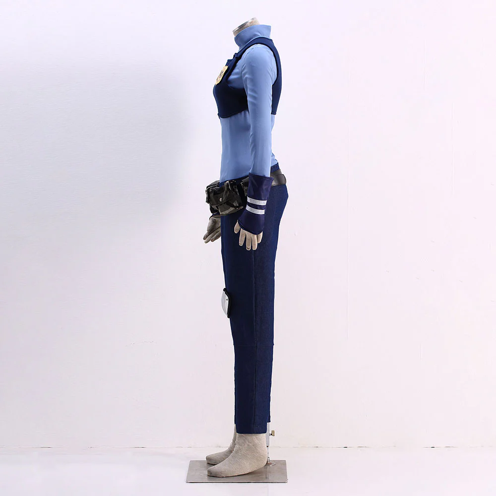 Women and Kids Zootopia Costume The Rabbit Judy Hopps Cosplay with Accessories - Image 5